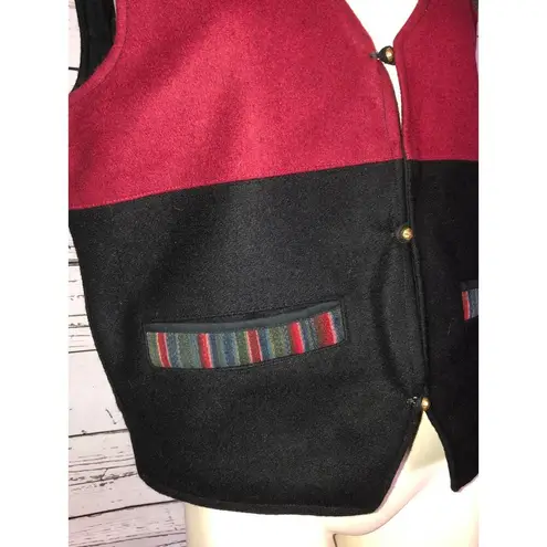 Unique Vintage VINTAGE Handmade 100% Wool Made In Napal Vest size medium