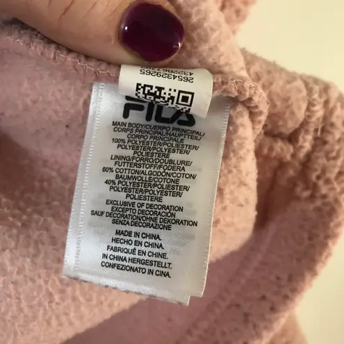 Fuzzy fila sweater online