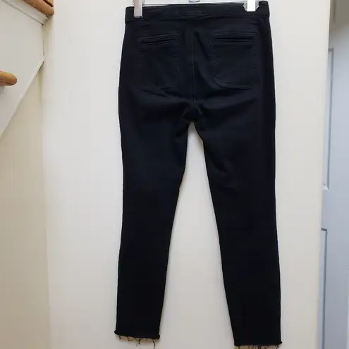 Equipment x Kate Moss Black Warren Raw Hem Skinny Jean See Description