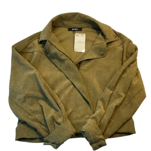 MINE Boutique Corduroy Cropped Jacket – Size L