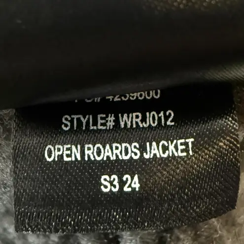 Roark Womens Open Roads Sherpa Lined Trucker Jacket Dark Gray Brownish Small Brown