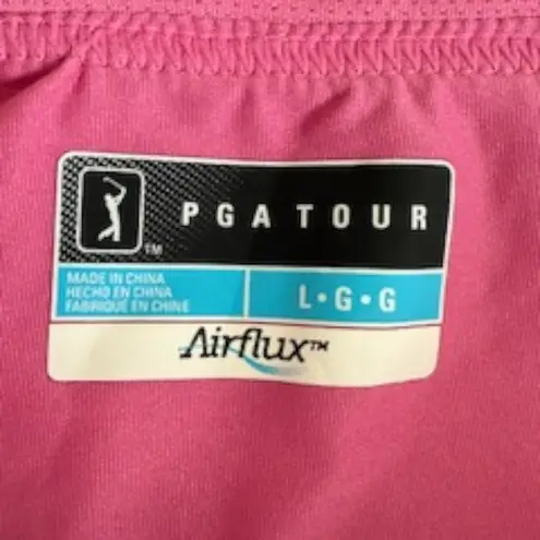 PGA Tour Pink AirFlux Lined Athletic Skort Size L