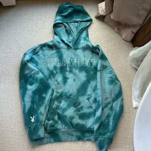 Playboy Small  by Pacsun Classic Tie Dye Kangaroo Hoodie