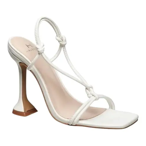 H by Halston NEW! Halston Heels Picasso White Strappy Heels size 9.5
