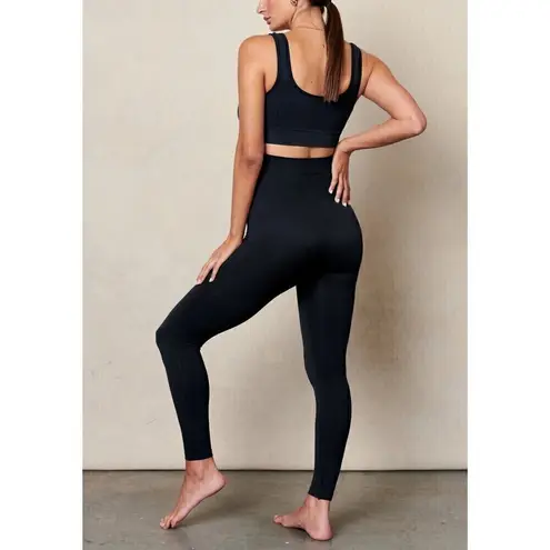 Blanqi Everyday Maternity Belly Support Leggings Black Size XL