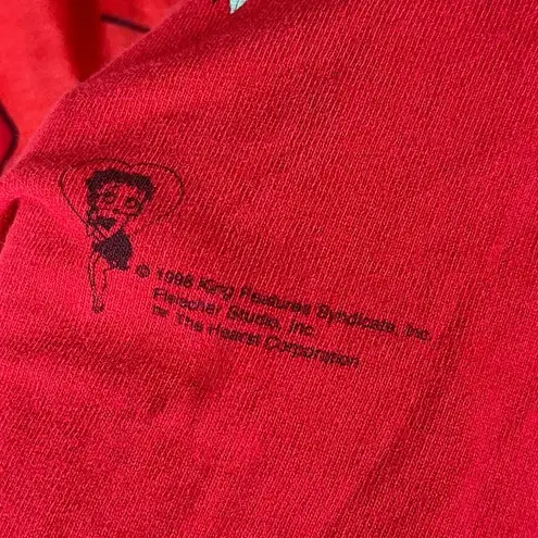 College Ware U.S.A. Vintage 1998 Betty Boop Roller Blade Shirt Women’s Size 18W/20W