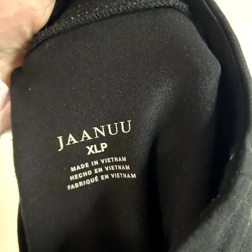 Jaanuu Scrub Jogger Womens Size XL Petite XLP Black Cargo