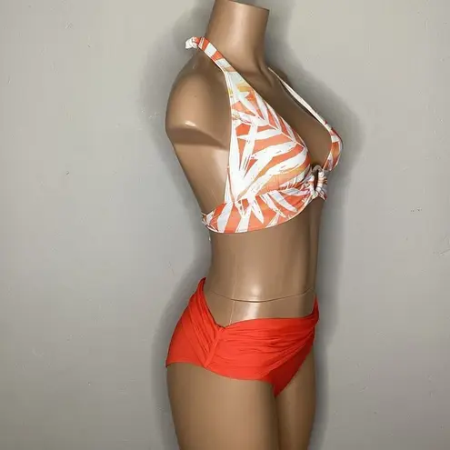 Carmen Marc Valvo New. tangerine bikini. M/S. Retails $154