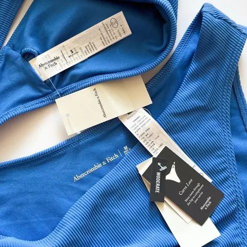 Abercrombie & Fitch Abercrombie High Cut Bralette Bikini Curve Love Small Medium - Image 3