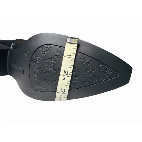 Portland Boot Company Size 10 Olympia Womens Black Cowgirl Western Boots Wide Ca