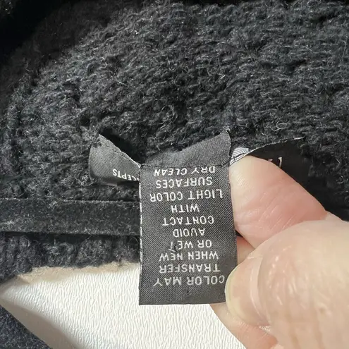 Inc International Concepts Lambswool Ombré Gray Black Sweater Size Large