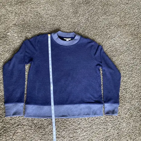 Calvin Klein Jeans Calvin Klein Blue Crewneck Sweatshirt Size L ā Soft Cotton Blend Pullover