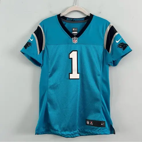 Nike Carolina Panthers Cam Newton  Womens Blue NFL On Field Football Jersey