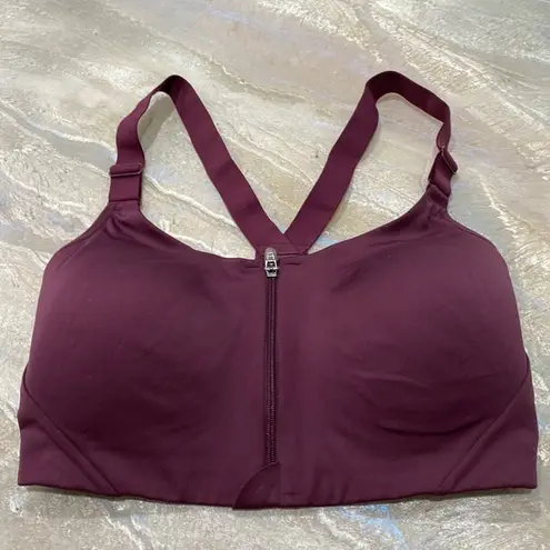 All In Motion Women's High Support Mesh Back Zip-Front Bra - Image 1