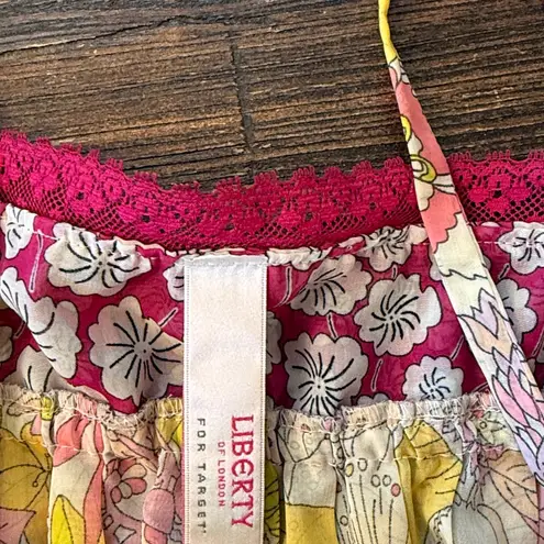 Livery of London for Target Babydoll Floral Chemise Size Medium Yellow