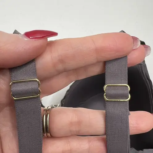 Natori Size 32DDD Bra 7313219 Refined Contour Underwire Gunmetal Cool Touch Gray