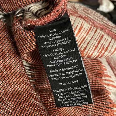 Hang Ten Hang 10 Red Marl Color Hooded Sweatshirt Size S