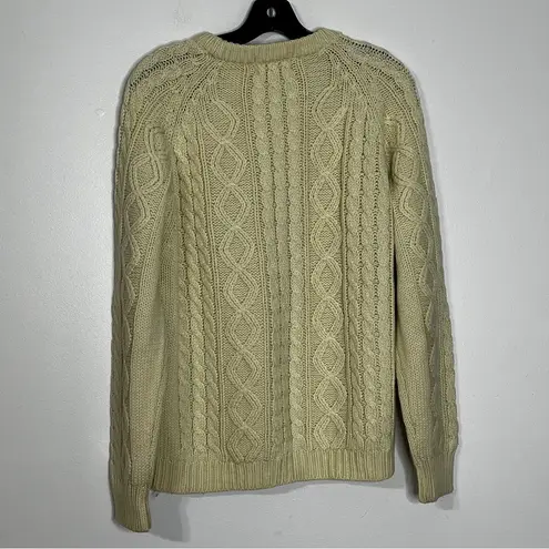 Vintage Cranbrook Cable Acrylic Knit Sweater Size L