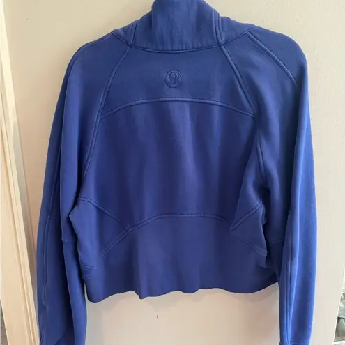 Lululemon  Scuba Half-zip - Deep Blue | WORN ONCE