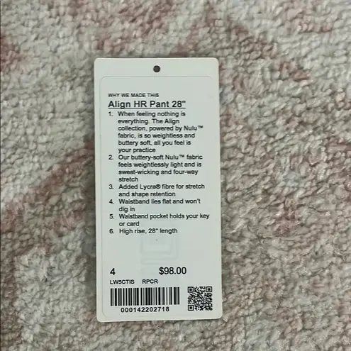 Lululemon  Align Hr Leggings 28’ - Image 4