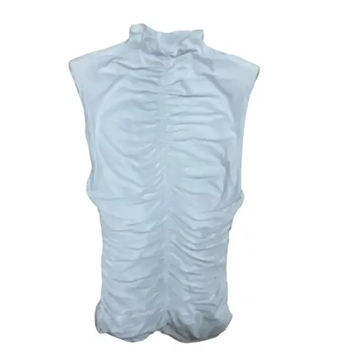 Naked Wardrobe ruched high neck top S