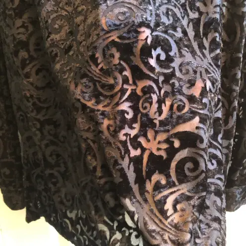 Studio Works Vintage Blouse Black Size Medium