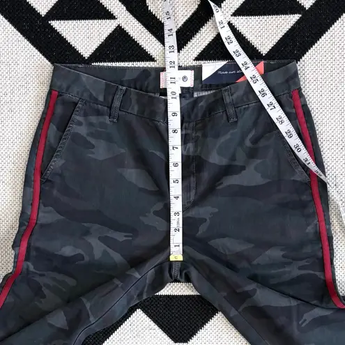 Sundry x Anthropologie Side Trim Camo Le Soleil Pants in Charcoal Size 27 - Image 8