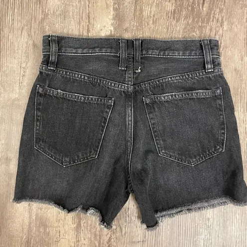 We The Free Black wash jeans shorts