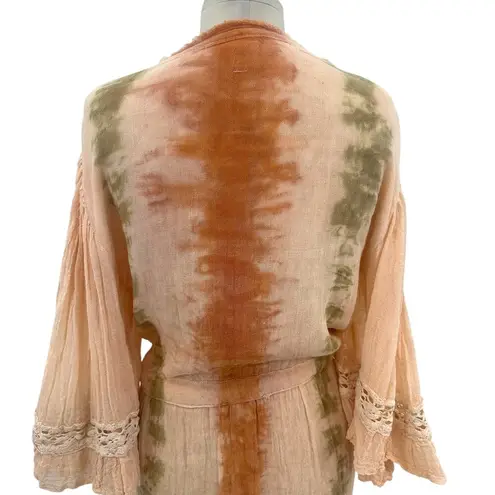 Jen's Pirate Booty Scarlet Kimono Desert Sun Astral Tie Dye Size Medium / Large