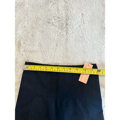 Thirdlove Black Flex Seamless High Rise Compression Leggings Pants Size M