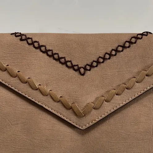 Danielle Nicole Tan Collins Bohemian Clutch