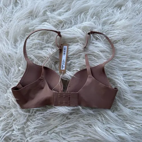 SKIMS  Ultimate Push up Plunge Bra Sienna Size 30B