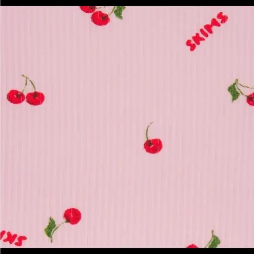 SKIMS Rare Soft Lounge Scoop Onesie in Cherry Blossom Print XL