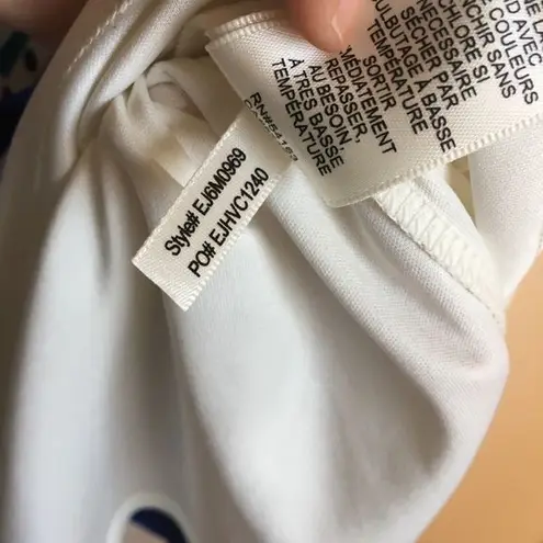 Eliza J Aztec Geometric Print Short Sleeve Sheath Dress Lined Womens Siz…