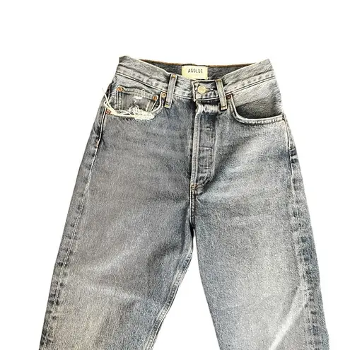 AGOLDE  High Rise Straight Crop Jeans ALTERED Size 23 90s Crop