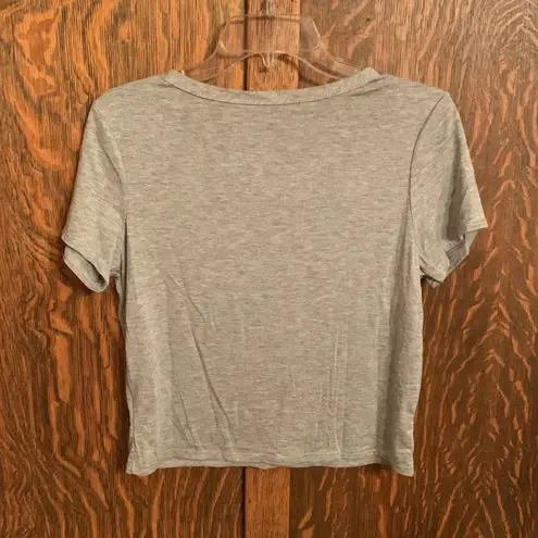Olivia Rae grey super soft T-shirt top large L