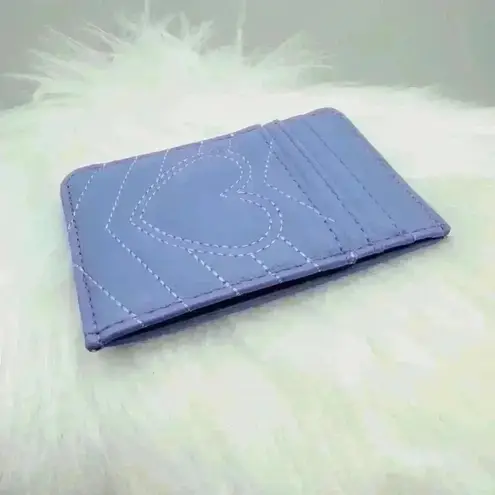 Lavender Love Heart Card Holder Purple