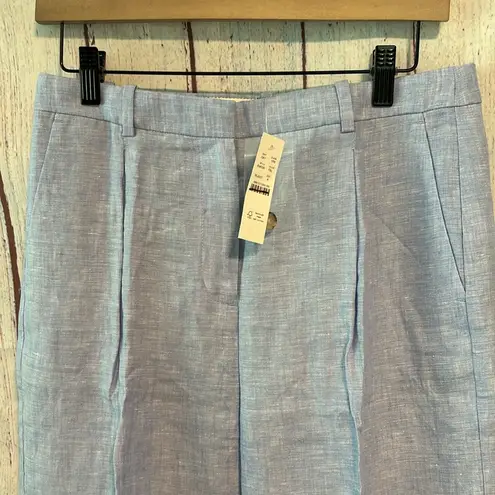 J.Crew NWT  Wide-leg essential pant in linen