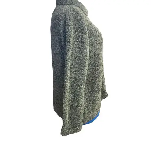 Carolyn Taylor Essential VINTAGE ForBy Design Women’s Zipper Sweater Gray Large