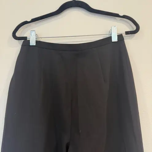 Giorgio Armani Black Straight Leg Trousers