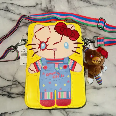 Sanrio NEW L.E. Hello Kitty Chucky Crossbody Child's Play Handbag Purse Bear Universal