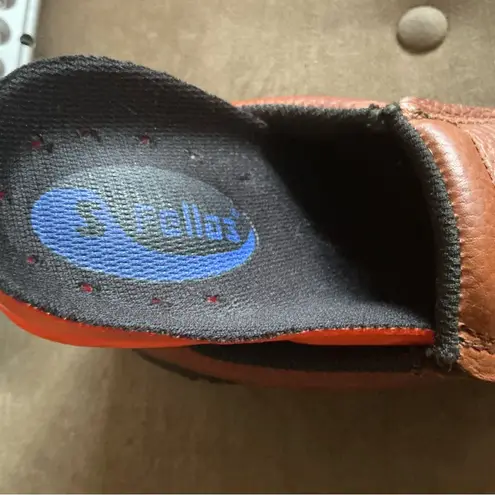 Women’s Bearcat brown comp roe slip on shoes Sz 6 S Fellas oil /slip resistant