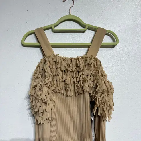 Kaelyn Max II Taupe Long Sleeve Blouse Sz 1X NWT Tan