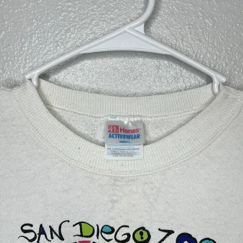 Hanes  Vintage San Diego Zoo Crewneck Pullover