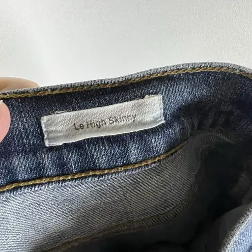 Frame Le High Skinny Jeans Women’s Size 29 Medium Dark Wash Stretch Denim