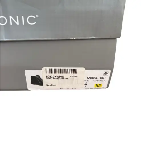 Vionic New with box Womens Whitley Black- Size 7