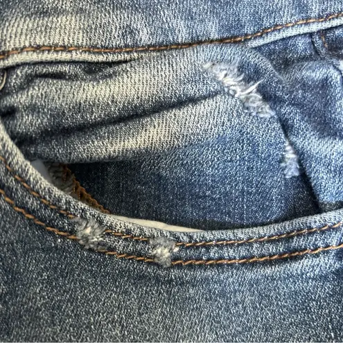 Willow + Root Women's Blue Distressed Jeans The Everyday Jean Sz 23