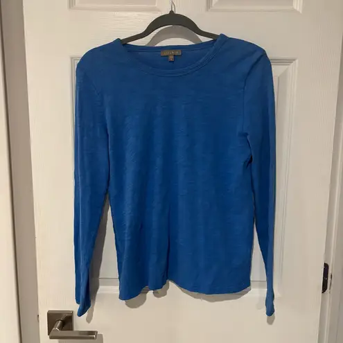 Lilla P long sleeve back seam blue Crewneck size M Size M