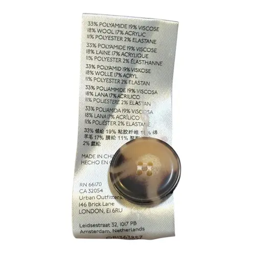 Maeve Anthropologie Birdie Cardigan Sweater Wool Blend Cottage Women Size XS