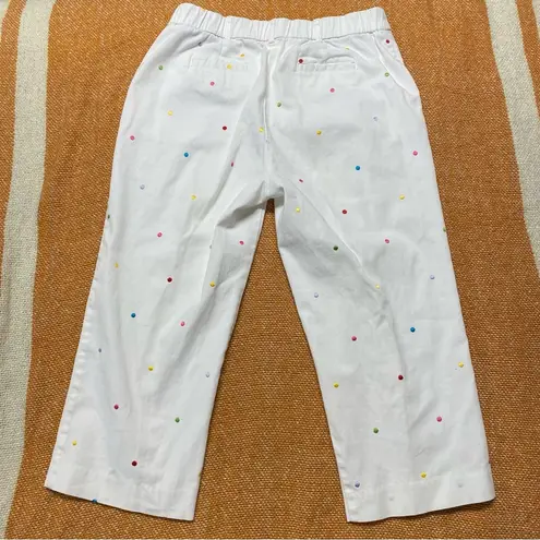 Vintage Polka Dot Capri Pants Size 10P